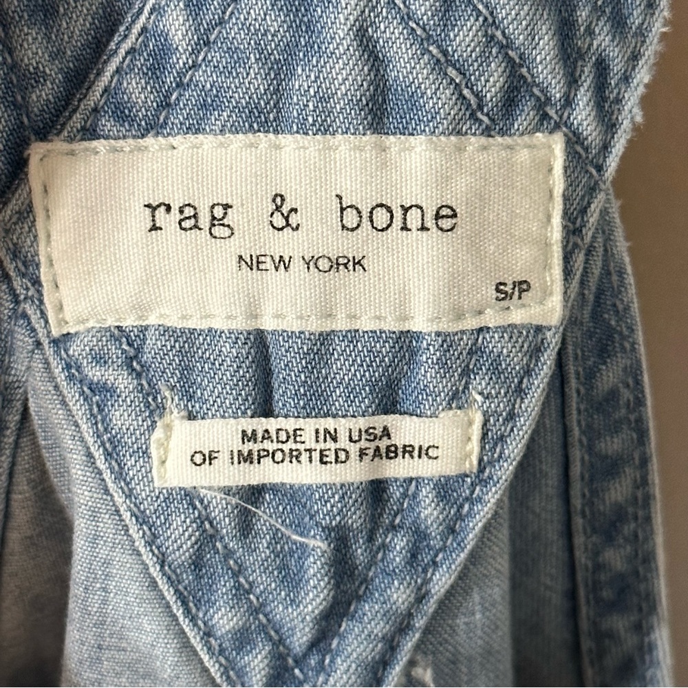 Revolve Rag & Bone Patched Short Dungaree Soft De… - image 3